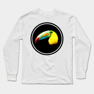 Parrot head badge Long Sleeve T-Shirt